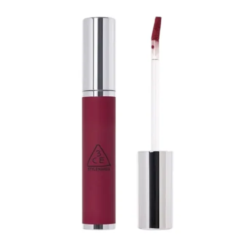 Son Kem Lì 3CE Hazy Lip Clay Plum Pudding Màu Đỏ Mận