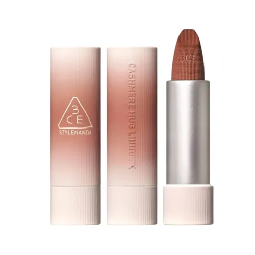 Son Lì 3CE Cashmere Hug Lipstick 09 Taupe Beige Màu Nâu Đất 3.5g