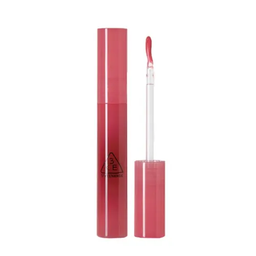 Son Kem Bóng 3CE Drop Glow Gel Raw Apple Màu Đỏ Táo