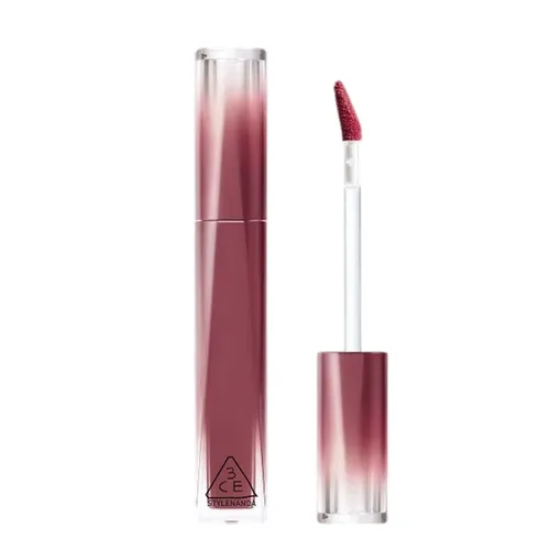 Son Kem Bóng 3CE Misty Lip Bare 03 Milky Illusion Màu Hồng Đất Tím