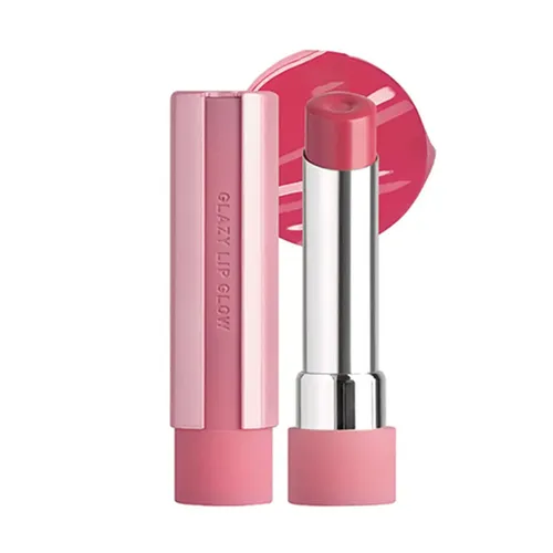 Son Dưỡng 3CE Glazy Lip Glow 35 Pink Tube Màu Hồng Dâu, 5g