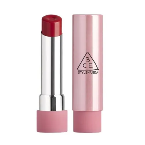 Son Dưỡng 3CE Glazy Lip Glow 37 Raspberry Coated Màu Đỏ Hồng Dâu