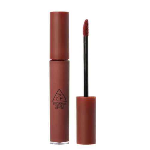 Son Kem Lì 3CE Velvet Lip Tint Taupe Màu Đỏ Nâu