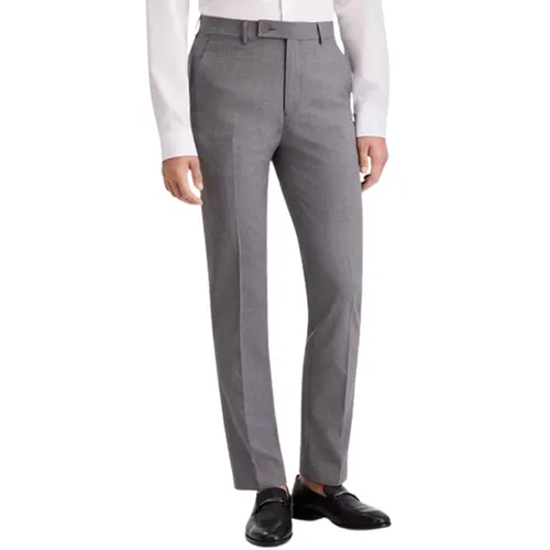 Quần Dài Nam Calvin Klein CK Slim JJY0100 Màu Xám Size 33