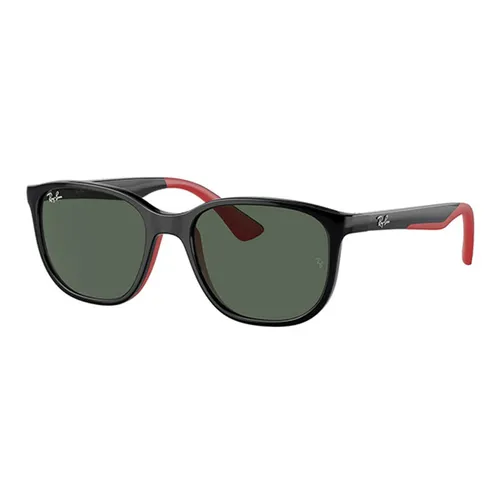 Kính Mát Trẻ Em Rayban Green Shield Unisex Kids Sunglasses RJ9078SF Màu Xanh/Đen