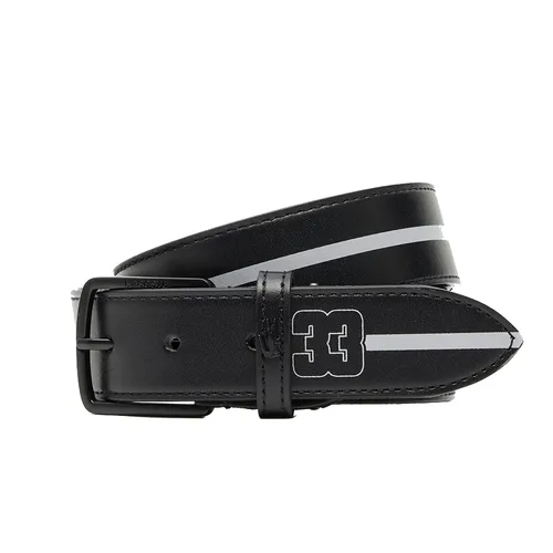 Thắt Lưng Nam Lacoste Numbered Stripe Belt RC003J - 000 Màu Đen Size 100