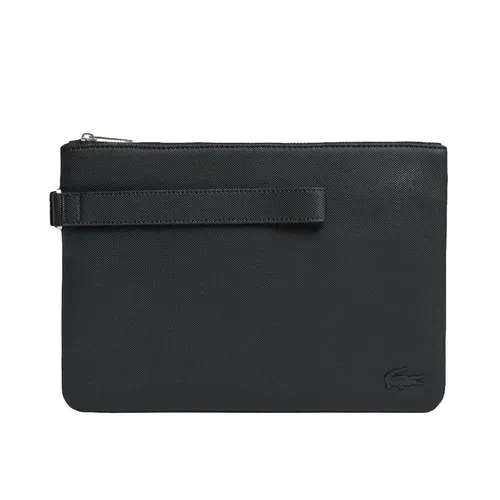 Túi Cầm Tay Nam Lacoste Zip-Closure Pouch With Wrist Strap NH5082 - 000 Màu Đen
