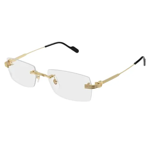 Kính Mắt Cận Nam Cartier CT0578O 001 Màu Vàng