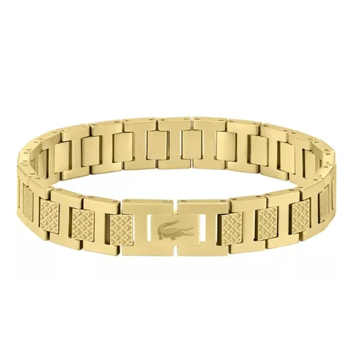 Vòng Đeo Tay Nam Lacoste  Metropole Bracelet JL025B - GOLD Màu Vàng Gold