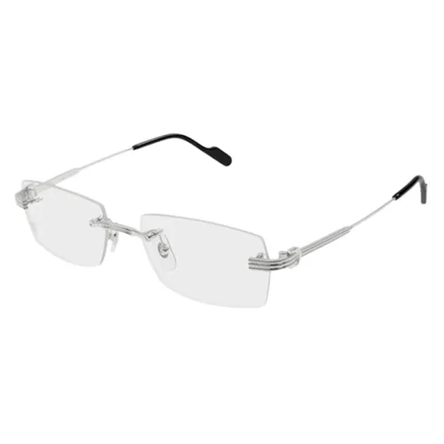 Kính Mắt Cận Nam Cartier CT0578O 002 Màu Bạc