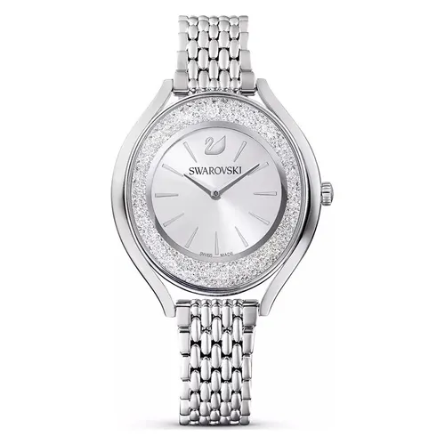 Đồng Hồ Nữ Swarovski Crystalline Aura Watch 35mm 5519462 Màu Bạc