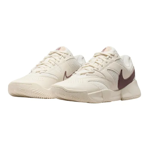 Giày Tennis/Pickleball Nữ Nike Court Lite 4 Pale Ivory FD6575-109 Màu Kem Đỏ Size 9
