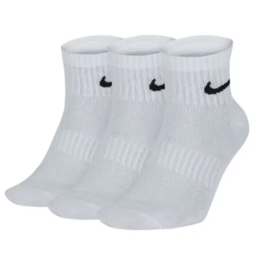 Tất Unisex Nike ED LTWT Ankle 3P 132 SX7677-100 Màu Trắng Size L