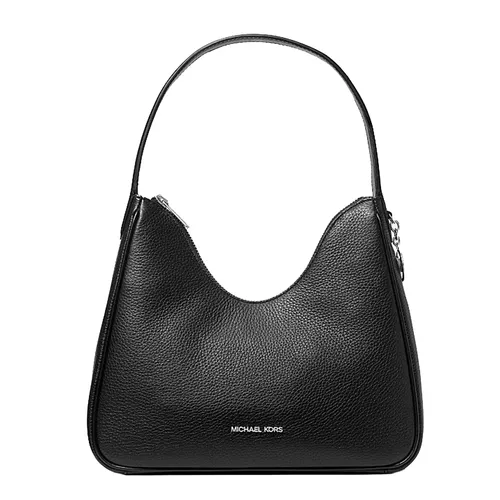 Túi Đeo Vai Nữ Michael Kors MK Nayla Small Pebbled Leather Hobo Shoulder Bag 35S6S5ZH1L Màu Đen