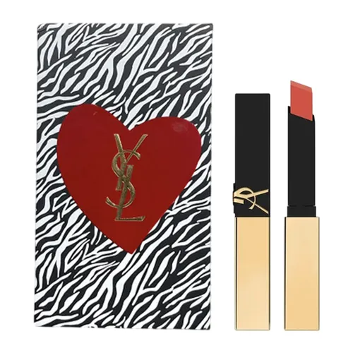 Set Son Lì Yves Saint Laurent YSL The Slim 23 Màu Cam Đất