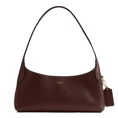 Túi Đeo Vai Nữ Coach Brooklyn Shoulder Bag 26 Màu Nâu Đậm