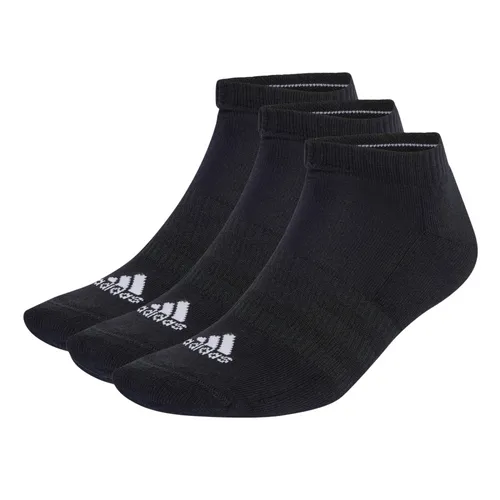 Set 3 Đôi Tất Adidas Low Cut Cushioned Socks IC1332 Màu Đen Size S