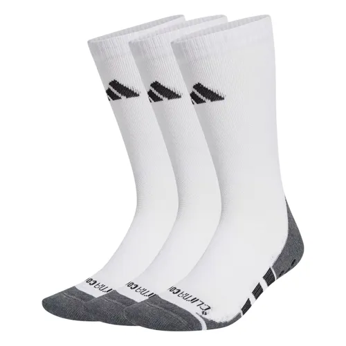 Set 3 Đôi Tất Unisex Adidas Performance Climacool Cushioned Crew Socks 3-Pair Pack JD9572 Màu Trắng Size S