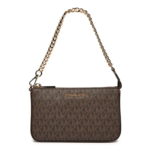 Túi Đeo Vai Nữ Michael Kors MK Borsetta 32F1GJ6W6B Marrone Shoulder Bag Màu Nâu Đen