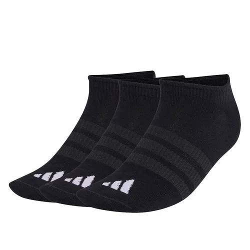 Set 3 Đôi Tất Adidas Thin & Light Sportswear No Show Socks 3 Pair Pack KD6719 Màu Đen Size S