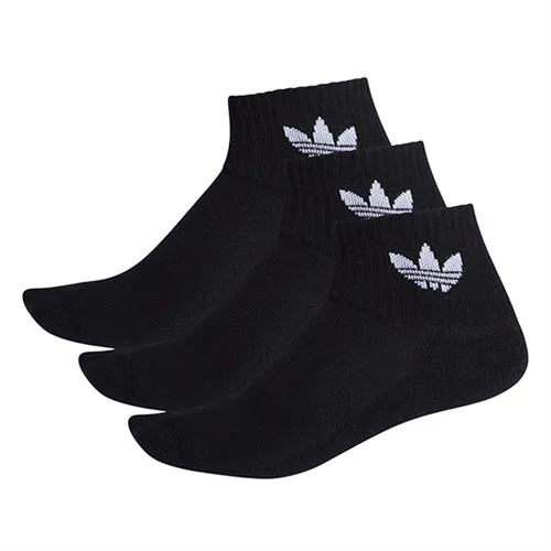 Set 3 Đôi Tất Adidas Mid Calf Socks FM0643 Màu Đen Size S