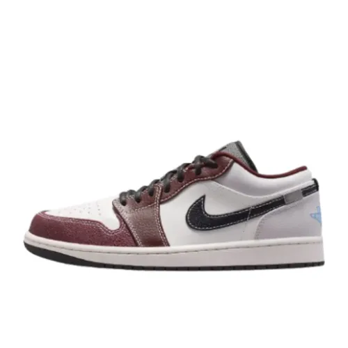 Giày Thể Thao Nam Nike Air Jordan 1 Low IZ5846-101 Màu Trắng Phối Đỏ Size 41