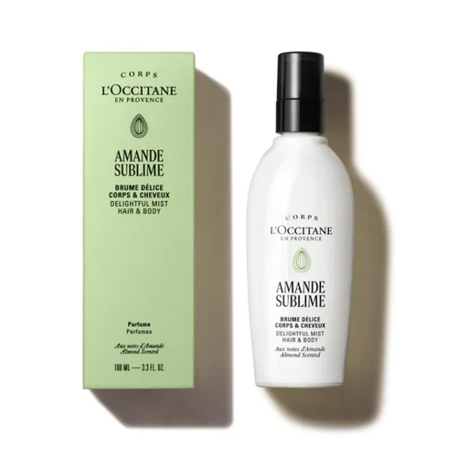 Xịt Thơm Tóc Và Body L'Occitane Amande Sublime Hair & Body Mist 100ml