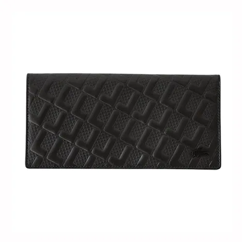 Ví Lacoste Official Le Monogramme Long Wallet NH0121K- 000 Màu Đen
