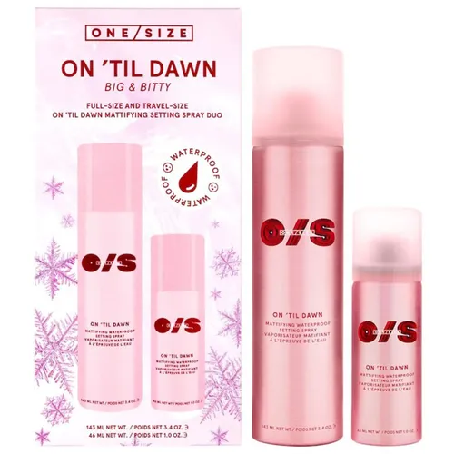 Set Xịt Khóa Nền One/Size By Patrick Starrr On 'Til Dawn Mattifying Waterproof Setting Spray Big & Bitty Duo 2 Món