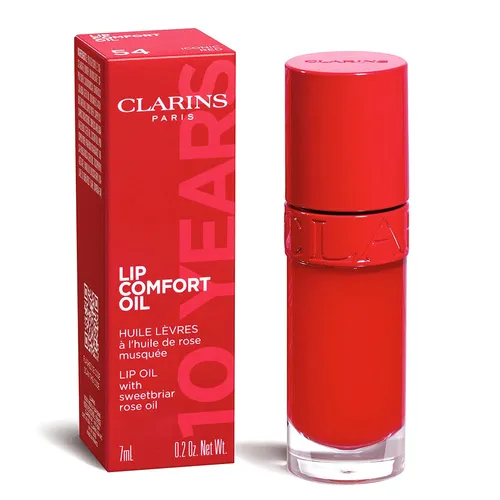 Son Dưỡng Clarins Lip Comfort Oil 54 Iconic Red Màu Hồng
