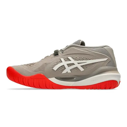 Giày Tennis/ Pickleball Nam Asics Gel Resolution X Wide 1041A487.200 Màu Xám Đỏ Size 7