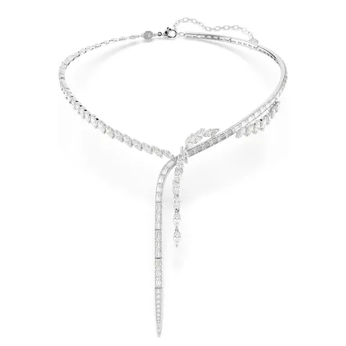 Dây Chuyền Nữ Swarovski Mesmera Y Necklace 5748652 Màu Bạc