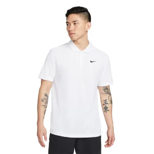 Áo Polo Nam Nike Court Dri-FIT DH0858-100 Màu Trắng Size M