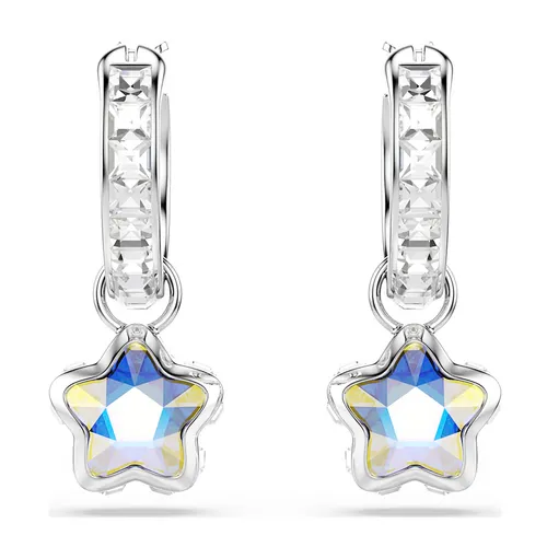 Khuyên Tai Nữ Swarovski Chroma Drop Earrings 5754172 Màu Bạc