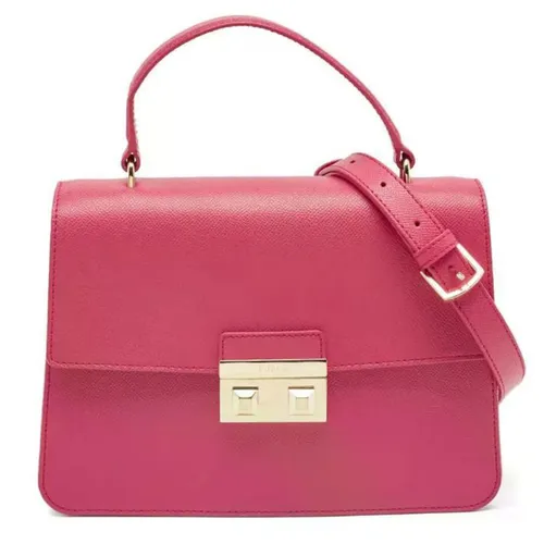 Túi Xách Nữ Furla Bella Medium Top Handle Cabernet Màu Đỏ