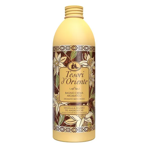 Sữa Tắm Nước Hoa Tesori d'Oriente Bath Cream With Madagascar Vanilla And Ginger Shower Gel 500ml