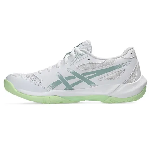 Giày Thể Thao Nam Asics Indoor Upcourt 1071A104.107 Màu Trắng Xanh Size 44 – Asics