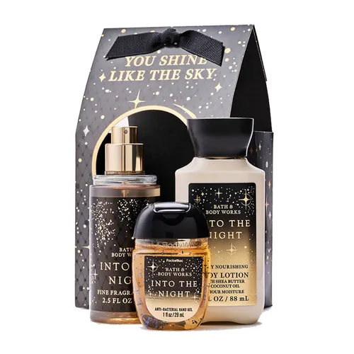Set Chăm Sóc Da Toàn Thân Bath & Body Works Mini You Shine Like The Sky Into The Night 3 Món – Bath & Body Works