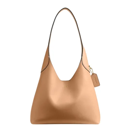 Túi Đeo Vai Nữ Coach Brooklyn Shoulder Bag 28 CU068 Màu Nâu
