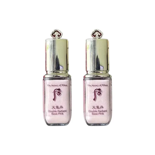 Combo 2 Kem Lót Nâng Tone Da Whoo Double Radiant Base Pink 8ml x2
