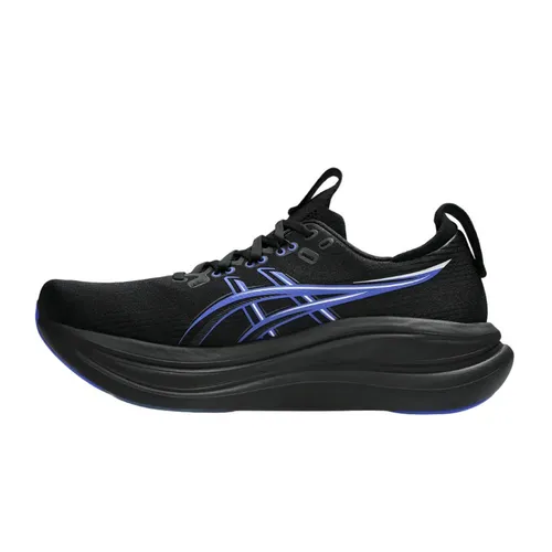 Giày Chạy Bộ Nam Asics Gel-Nimbus 28 1011C127.004 Màu Đen Phối Xanh Size 8