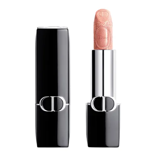 Son Lì Dior Rouge Dior Limited Edition 232 Glazed Peach Sparkle Finishes Màu Cam Đào – Dior