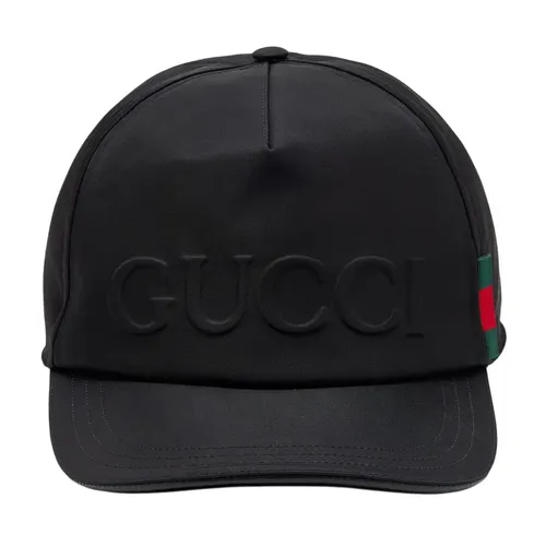Mũ Gucci Logo Web Baseball Hat 813461 4HBD2 1060 Màu Đen Size M