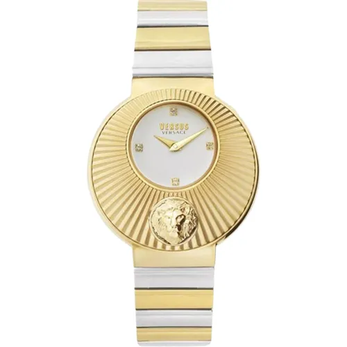 Đồng Hồ Nữ Versus Versace Sempione Watch 38mm Màu Vàng