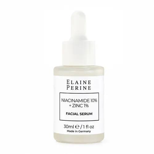 Tinh Chất Hỗ Trợ Kiểm Soát Dầu, Kháng Viêm, Kháng Khuẩn Và Thu Nhỏ Lỗ Chân Lông Elaine Perine Niacinamide 10% + Zinc 1% 30ml