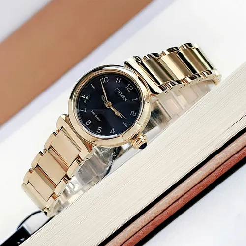 Đồng Hồ Nữ Citizen Eco-Drive EM1132-88H (EM113288H) Màu Vàng Đen