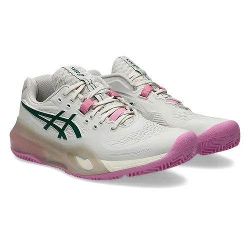 Giày Tennis/Pickleball Nữ Asics Women's Gel Resolution x Padel 1042A285-250 Màu Trắng Hồng Size 38