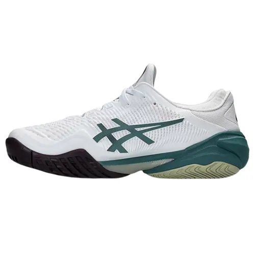 Giày Tennis Nam Asics Court FF 3 1041A370.107 Màu Trắng Phối Xanh Cổ Vịt Size 41.5 – Asics