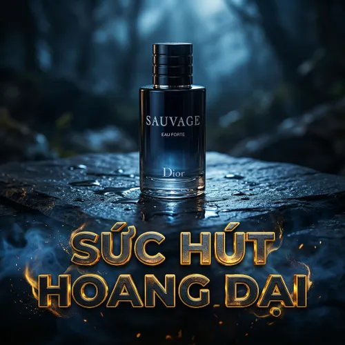 Nước Hoa Nam Dior Sauvage Eau Forte Parfum Mini 10ml Mạnh Mẽ, Tươi Mát