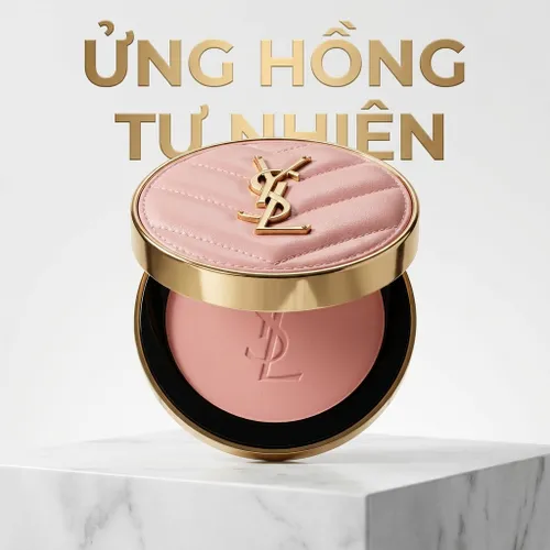 Phấn Má Hồng Yves Saint Laurent YSL Make Me Blush Bold Blurring Blush 06 Rose Haze Màu Hồng Nude